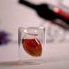 Creative Beer Shot Glasses Double Wall Mini Whisky Dispenser Funny Clear Glass Cup  Spirits
