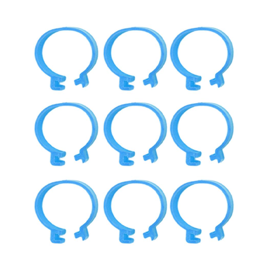 100 шт. кольца для ног птицы, курицы, птицы, утки, идентификационные браслеты для ног, пряжка открытого типа, куриная лодыжка