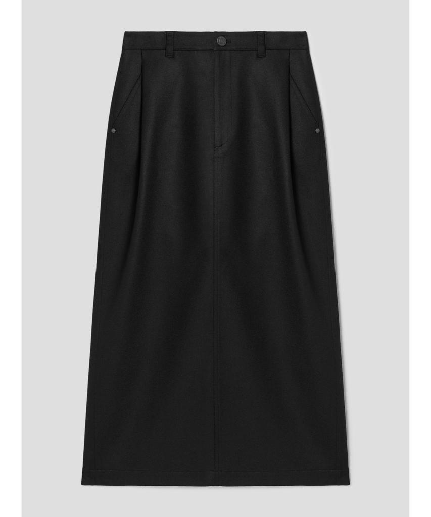 Diaepeocheo Cargo Wool Skirt Black (Ta5X27A035)
