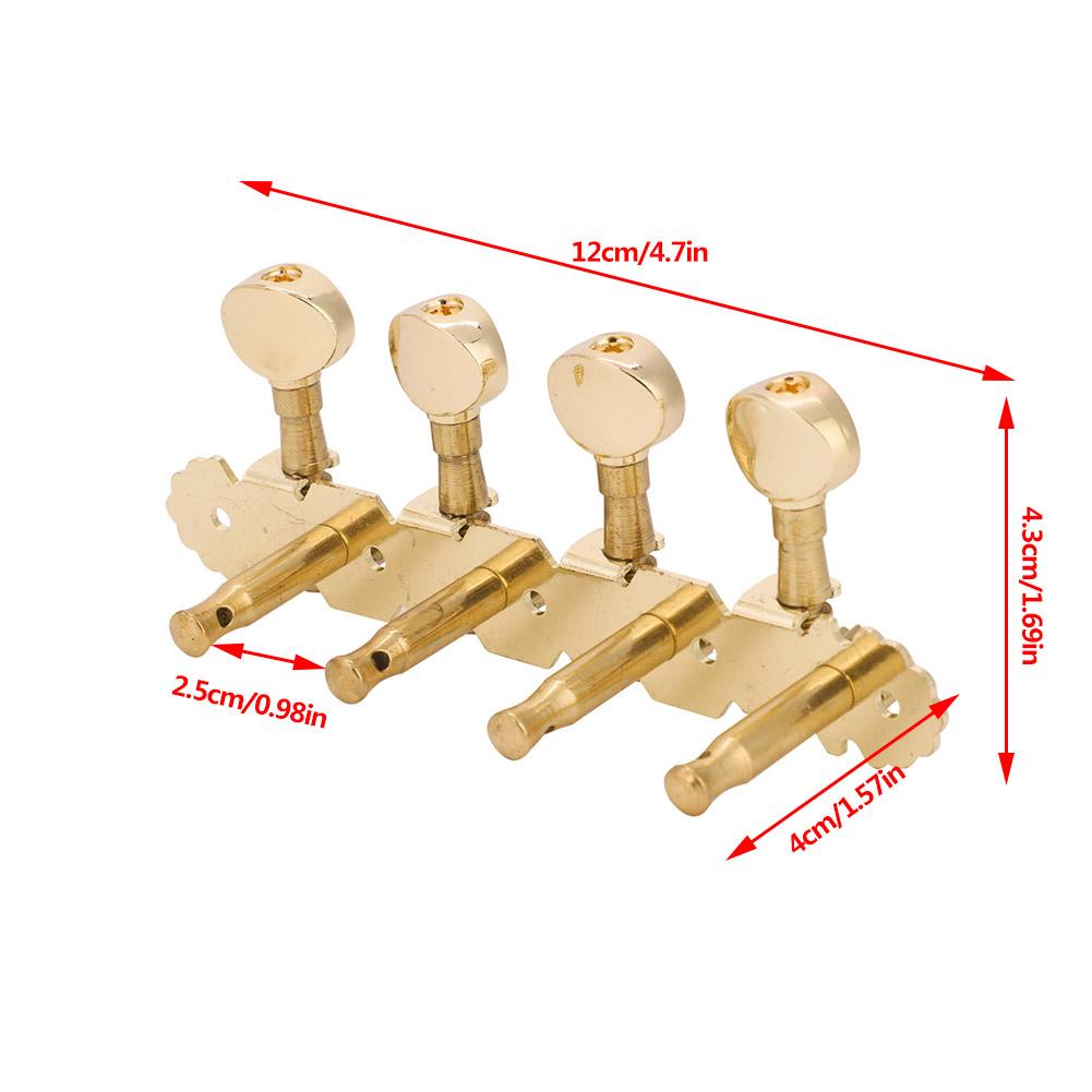 Колки для мандолины Колки для настройки Хромированные металлические колки Аксессуары для колков