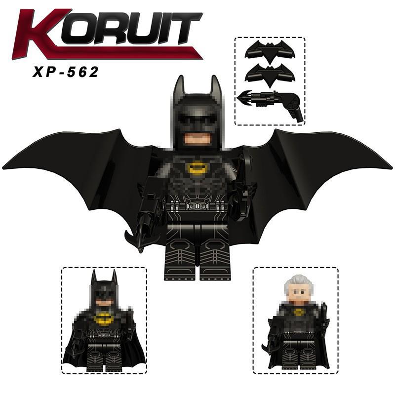 Kelei KT1075 Бэтмен Супергерой Конструктор Фигурка Игрушка XP561-562