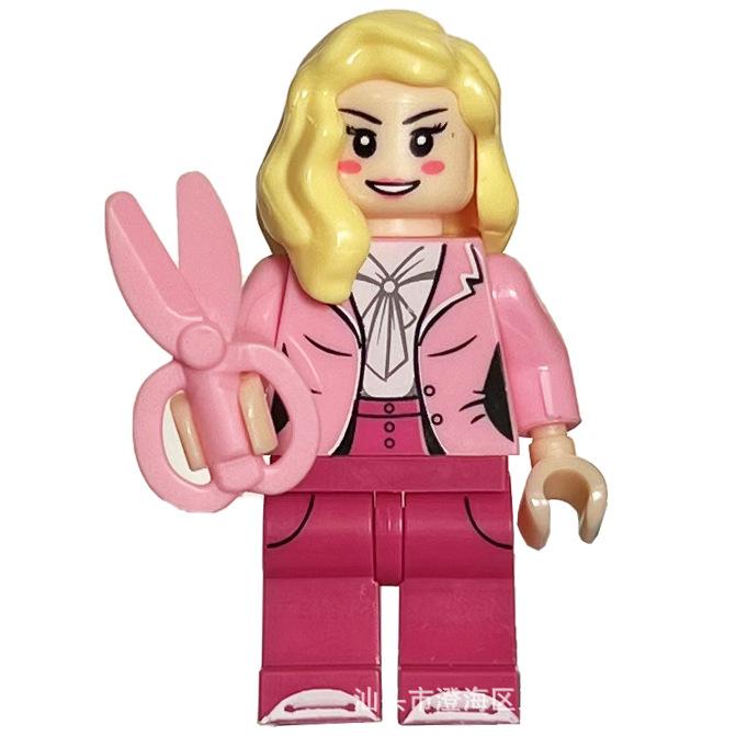 Девочка Принцесса Строительный Блок Кукла Детская Головоломка Сборка Игрушка Сумка