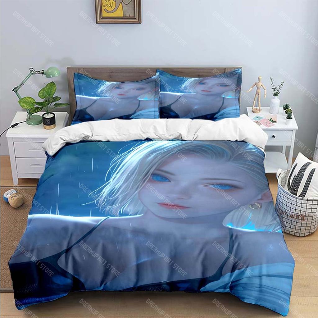Модные Сексуальные Аниме Принт Комплекты Постельного Белья Постельные Принадлежности Комплект Пододеяльник Комплект Одеяла Комплект Постельного Белья Подарок для Взрослых