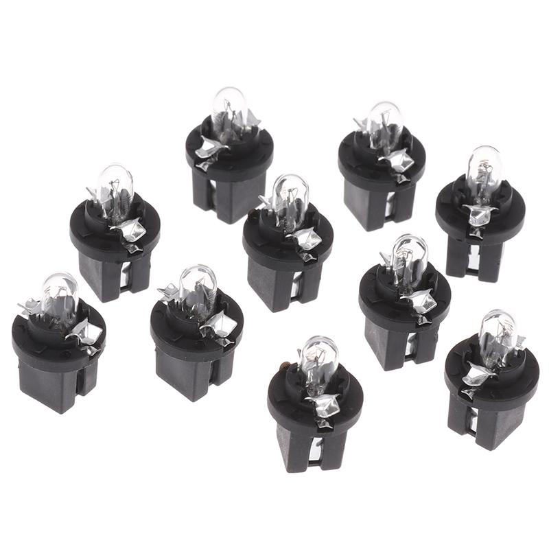 Светодиодная лампа B8.5D Светодиодные лампы для салона автомобиля Индикатор предупреждения на приборной панели Клиновидная лампа для приборной панели автомобиля Теплый желтый 12В