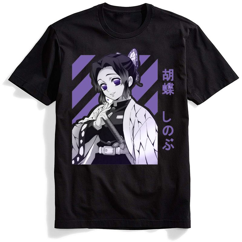 Футболка с Незуко Камадо из Kimetsu No Yaiba, летняя, модная, для мужчин, повседневная