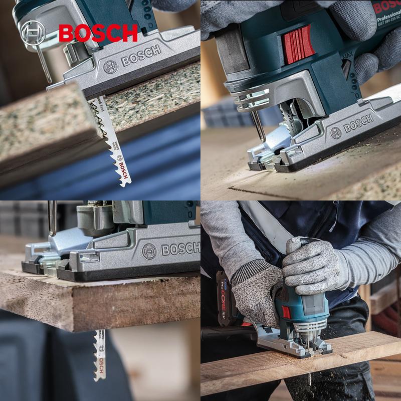 Bosch Профессиональное пильное полотно Твердая древесина Быстрая резка Лобзиковое полотно T144DF 100мм
