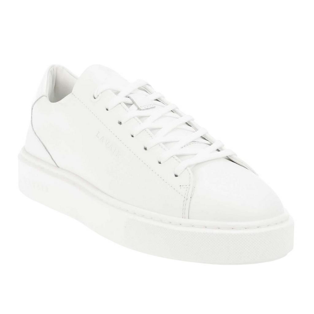 Lavair Mens Luna Logo Leather Trainers