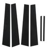 CHICIRIS Side Door Window Cover Trim, Post Pillar Trim (6 Pieces) for Dodge Charger 2011-20