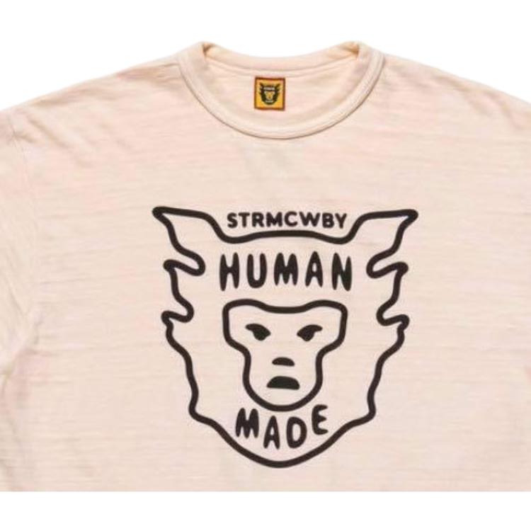 HUMAN MADE T-Shirts Unisex Pink Crew Neck Moderate HM20CS009