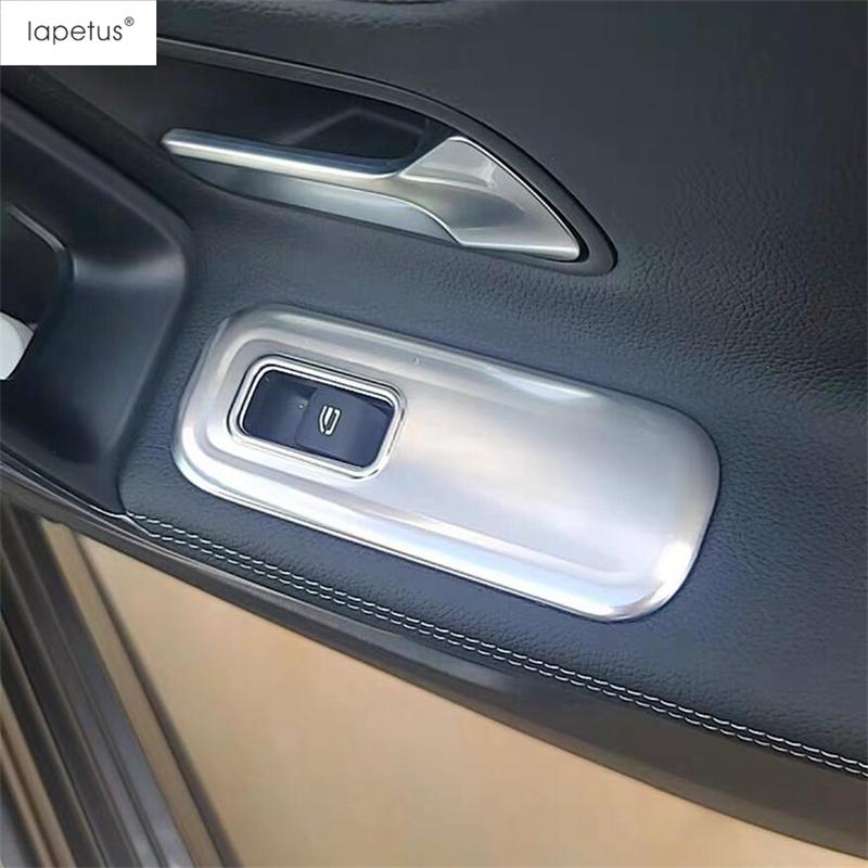 Car Window Lift Glass Switch Button Panel Frame Decoration Cover Trim Accessories For Benz A Class W177 A200 A220 - 2024