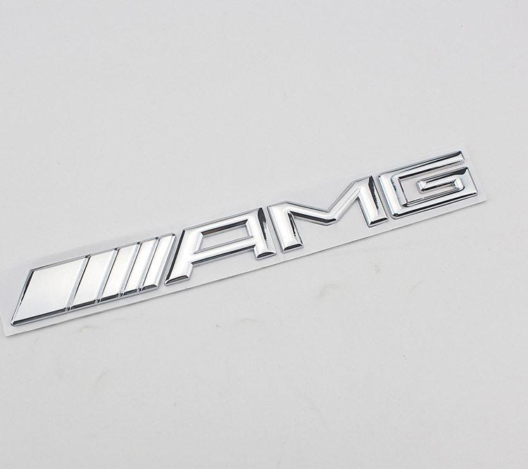 3D Металлический Логотип Эмблема Буквы AMG Значок на Багажник Автомобиля Для Mercedes Benz W204 W205 W176 W177 W212 W213 Наклейка Аксессуары AMG