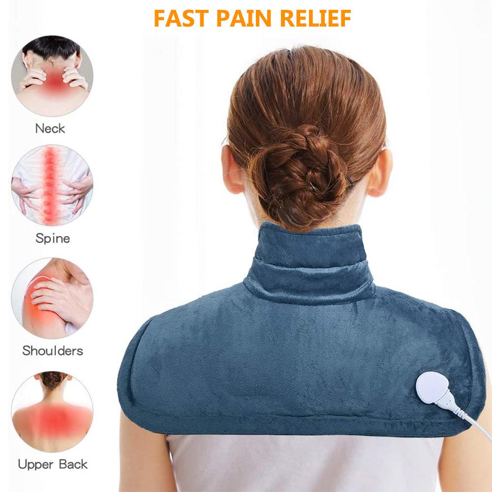 Электрическая грелка для облегчения боли в шее и плечах, подогреватель с автоматическим выключением