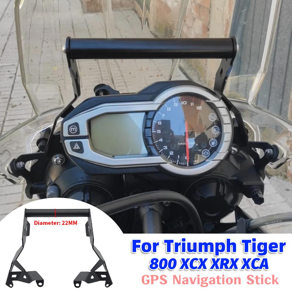 Для Triumph Tiger 800 XCX XRX XCA Tiger800 Аксессуары для мотоцикла Держатель для мобильного телефона Навигационная пластина GPS Кронштейн