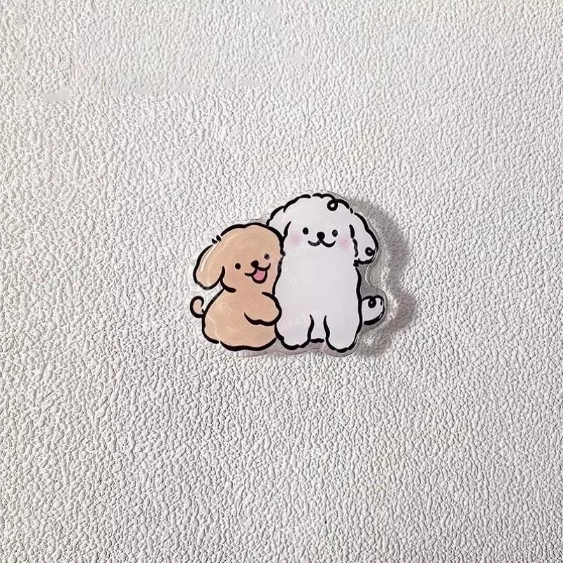 Держатель для телефона Ток Кронштейн Корейский Милый Мультяшный Щенок Магнитный Сокет Карманная Подставка Для iPhone Samsung Xiaomi Кольцо-Держатель для Пальца