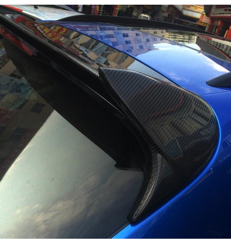 Porsche Macan Carbon Fiber Rear Wing - Small Cayenne Modification: Top and Middle Wing Options