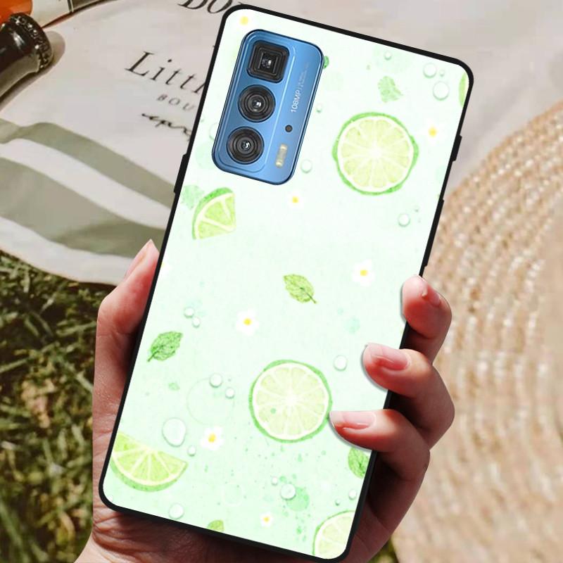 For Motorola Moto Edge 20 Pro Case Soft TPU Silicone Back Cover for Motorola Moto Edge S 20 Pro 5G Phone Cases Fashion Coque