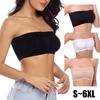 Womens Tube Top Strapless Bandeau Bra Underwear Women Bralette Seamless Strapless Tops Hollow Wrapped Chest Bras