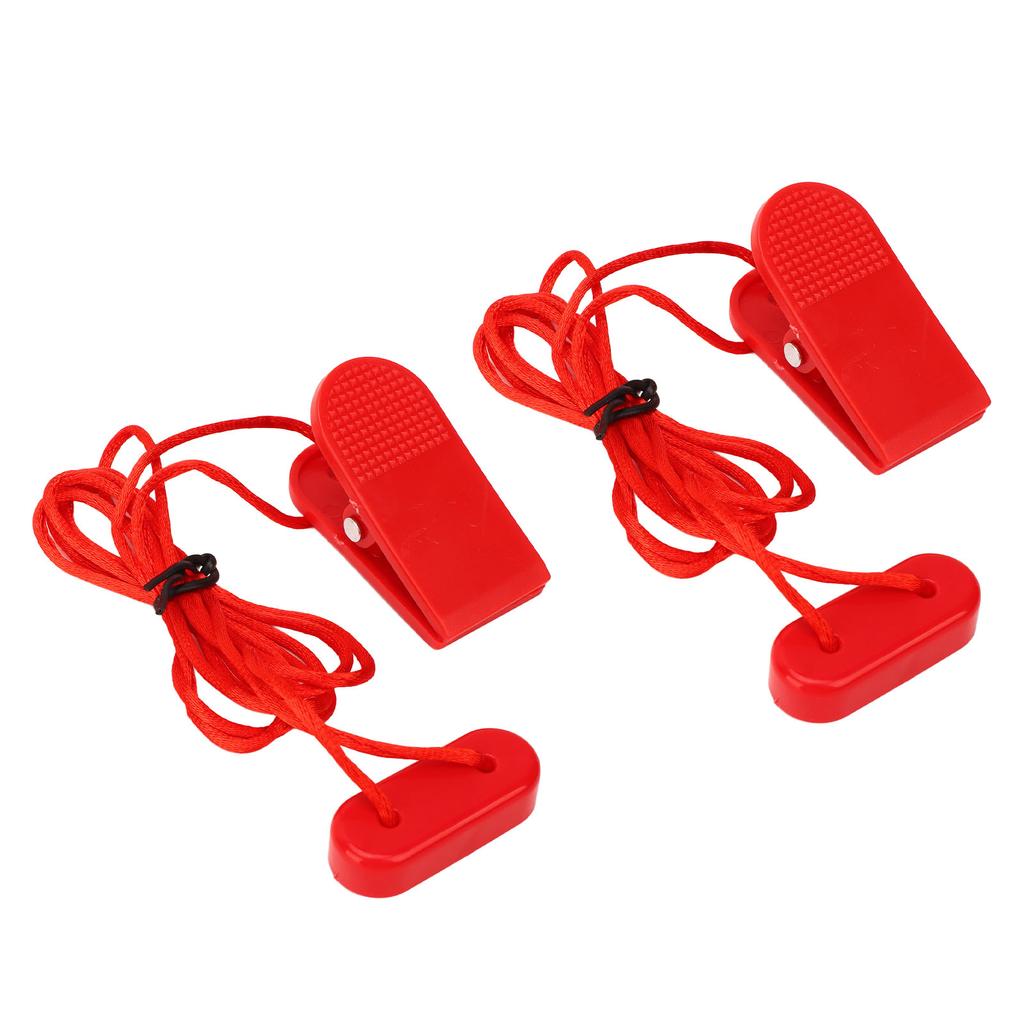 2pcs Treadmill Universal Safety Key Treadmill Magnet Key Universal Replacement Treadmill Magnet