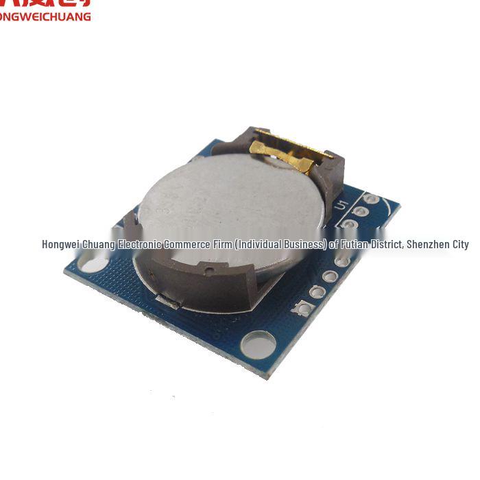 Compact RTC I2C DS1307 Clock Module with 24C32 Memory and Battery