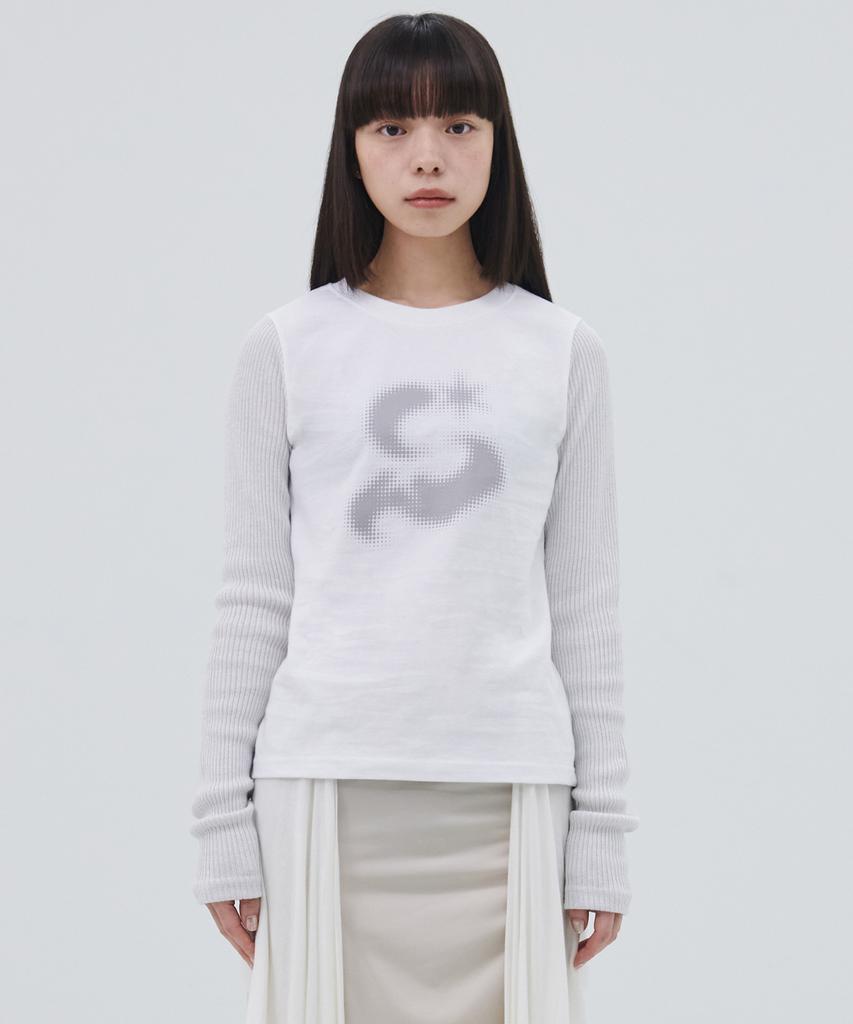 PEACE MAKER Ts Металлический Вязаный Ls (белый)