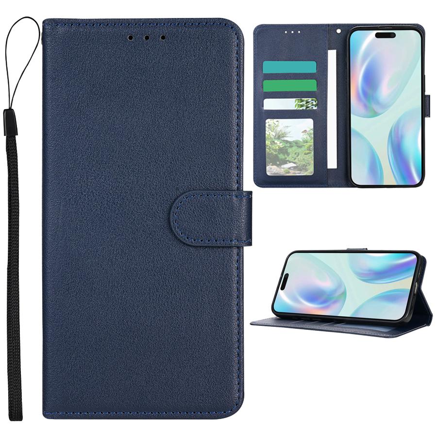 Wallet With Card Slots Classic Style Magnetic Flip Leather Case For iPhone Air 17 Pro Max 16 Plus 15 14 13 Shockproof Card Bag