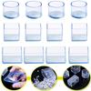 Brand New Rubber Chair Leg Caps Non-slip Table Foot Dust Cover Socks Floor Protector Pads Pipe Plugs Furniture Feet 4 PCS