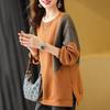 Big Size Sweatshirt Women Autumn and Winter Cotton Loose Round Neck Casual Pullover Comfortable Top