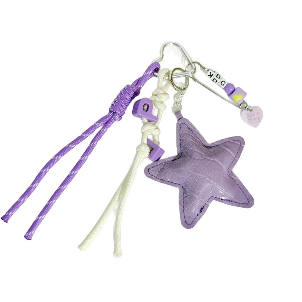 Серия Miu Кукла из ткани DIY Блайнд-бокс Подвеска - Модный игрушечный аксессуар, Фиолетовая серия