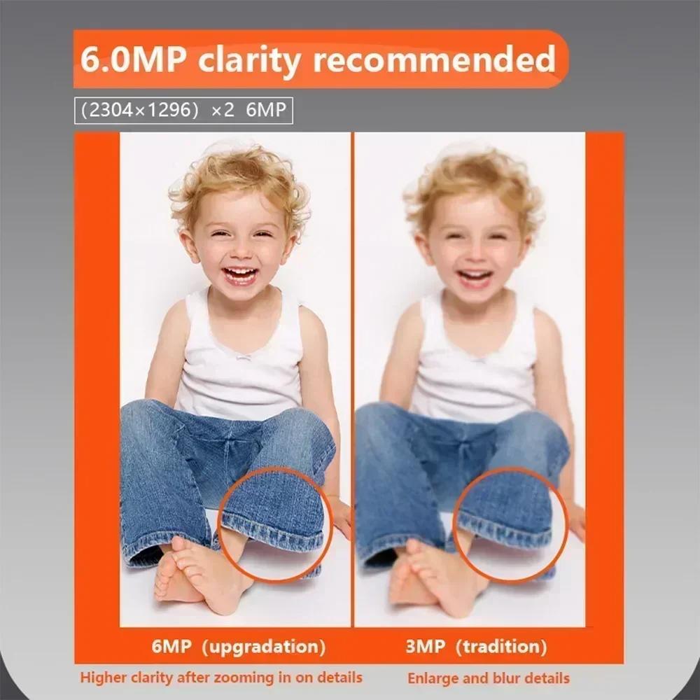 LS VISION ЕС 6-мегапиксельная камера с двойным объективом HD 10-кратный зум Открытый PTZ WIFI AI Обнаружение мобильных устройств Интеллектуальное отслеживание Цветной свет Мониторинг ночного видения