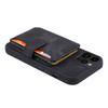 For iPhone 14 Pro Max Phone Wallet Case RFID Blocking Leather Coated TPU Kickstand Cover