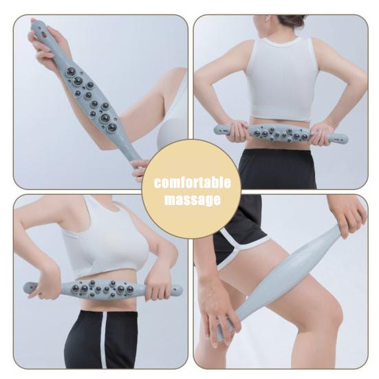 Массажная палочка-ролик, инструмент для глубокого массажа тканей, удобная ручка, массажер для снятия стресса