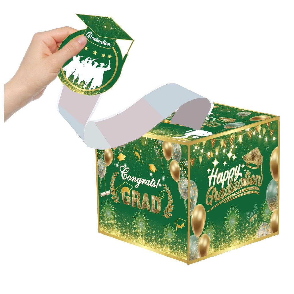 Копилка для выпускников, Подарочная коробка для денег, Подарочная коробка для денег, Черный зажим для денег, Набор для наличных и выдвижных карточек «Сделай сам», Подарочная коробка для выпускников