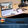 Convertisseur Vidéo Audio - August VGB350 - USB DV pour PC - Compatible Windows - Logiciel inclus