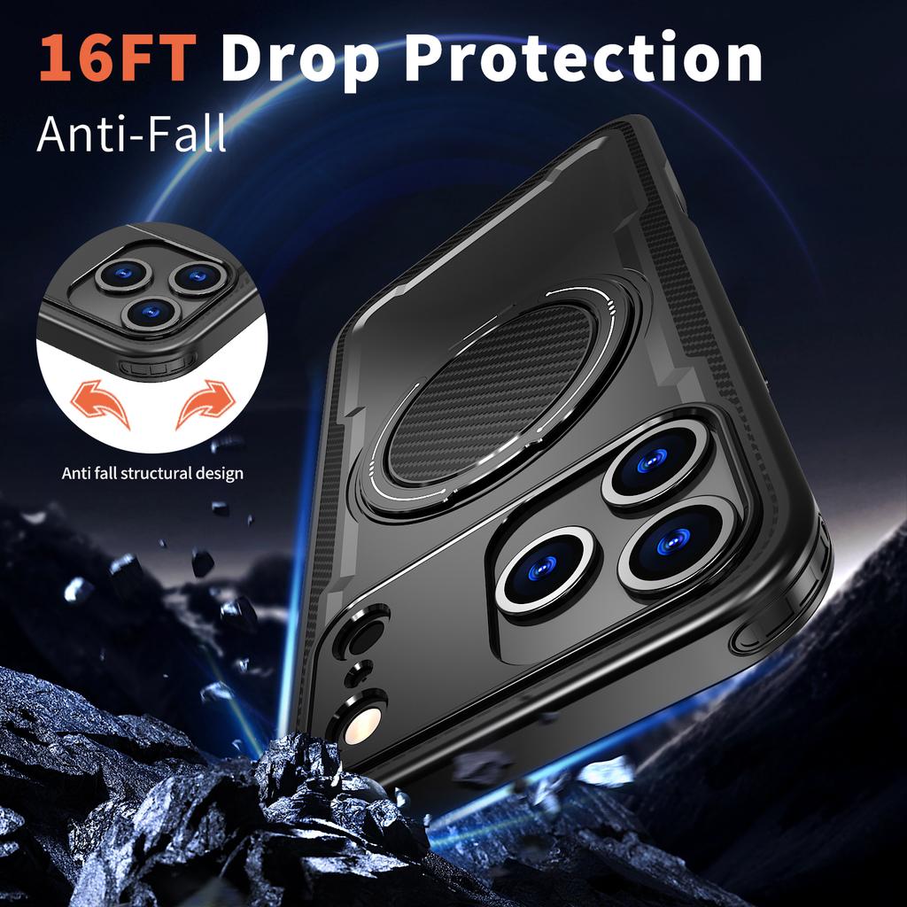 Для iphone17 Пылезащитный Жесткий Чехол для Iphone 17 Pro Max 17 Air Iphone17 Iphone16 16 Plus 16e Чехлы с Подставкой-Держателем и Кольцом для Пальца