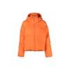 FW22 Однотонная куртка-пуховик с капюшоном, женская куртка, оранжевая HS7452