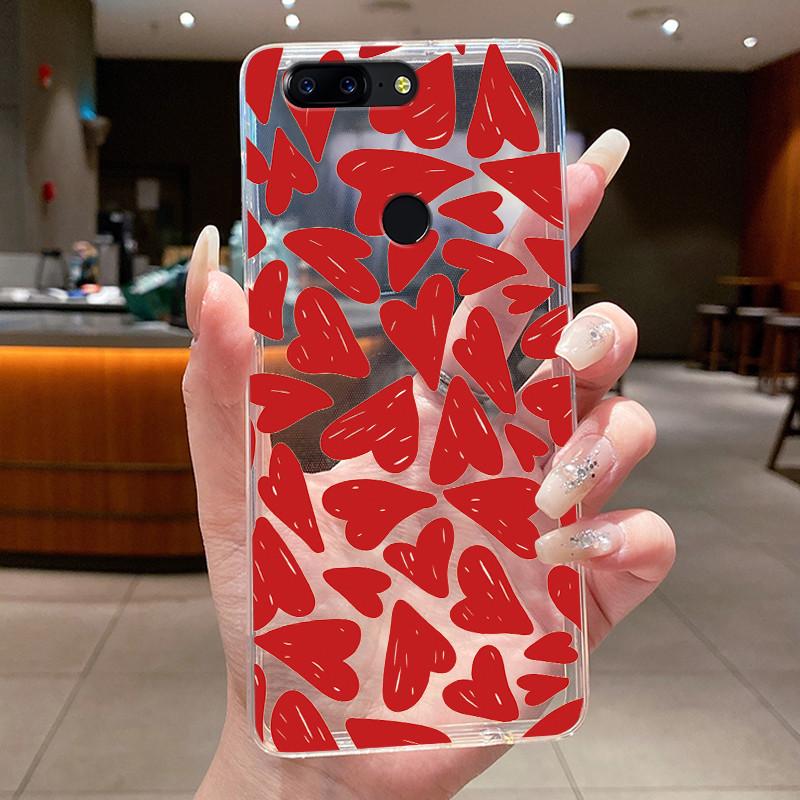 Casing For OnePlus 5T A5010 Phone Case Aesthetic Luxury Cute Cool Boys Girls Soft silicone Back Cover Transparent TPU Shell