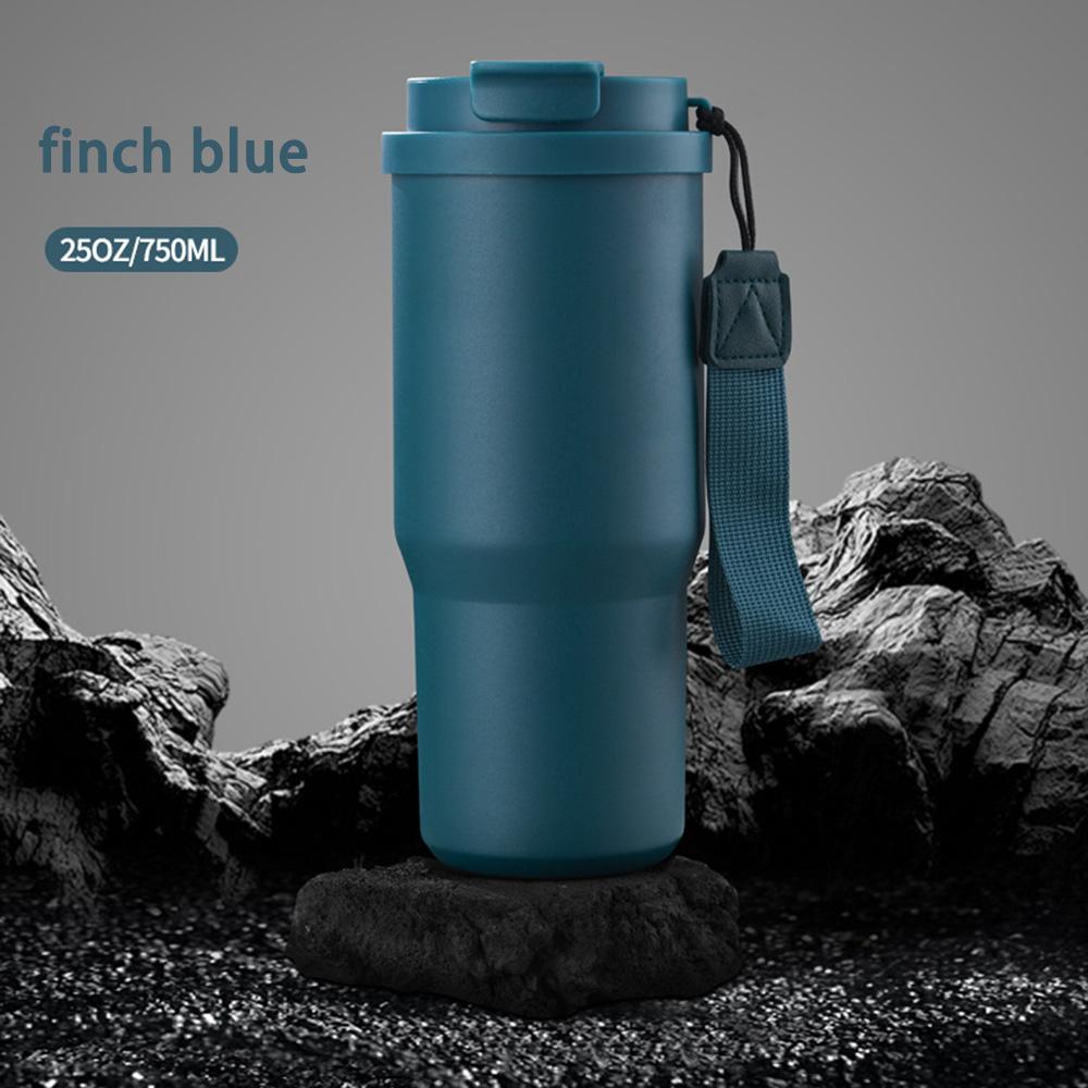 750ml Insulated Cup Large Capacity Vacuum Flask Stainless Steel BPA Free Colorful Travel Tumbler for Outdoor/Gym/Camping/School