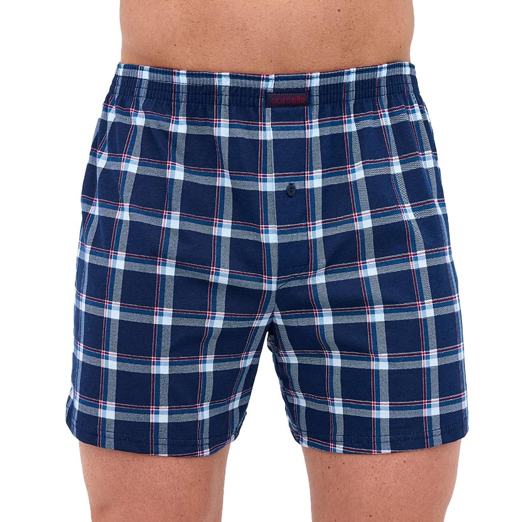 Men's Loose Cotton Boxer Shorts - Cornette - Comfort, 3-Pack, Model Bm003