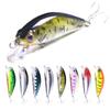 1psc Minnow Sinking Fishing Lure 3D Eyes 5.5cm 6.6g Pike Artificial Hard Bait Crankbait Seabass Carp Wobbler For Fishing