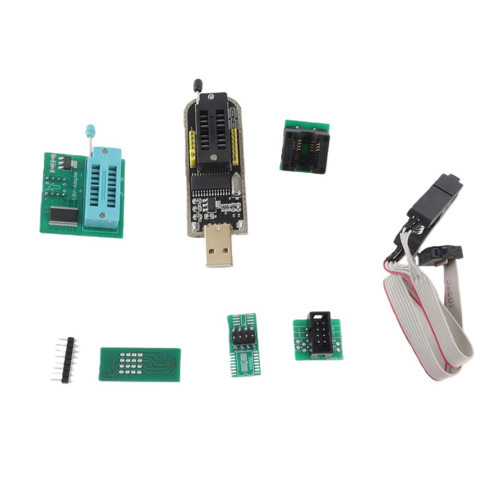 Flash Chip Test Clip Set Programmer Mainboard Accessory with SOIC SOP Pin Format for 242593