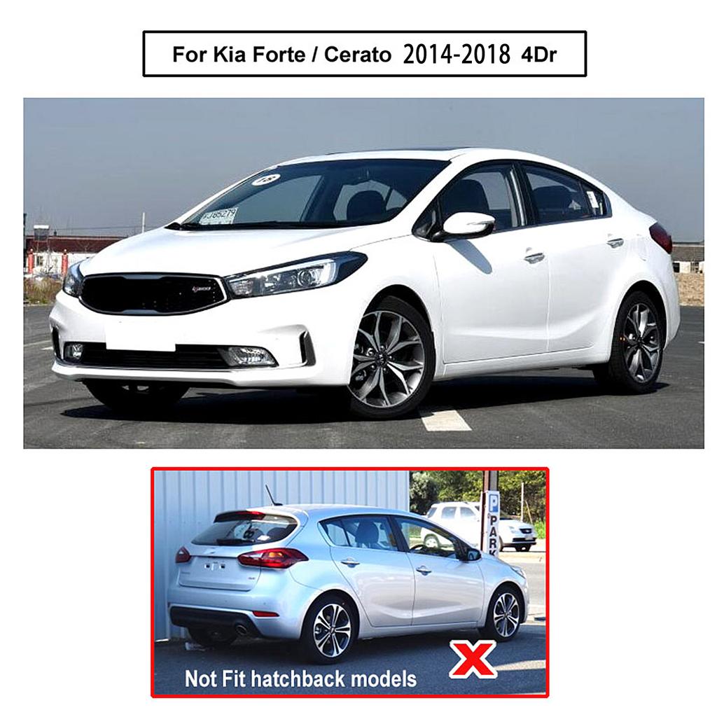 APKTNKA Для Kia Cerato Forte K3 EX LX 2017 2018 Брызговики Брызговики Грязные ловушки Fender Передние и задние брызговики