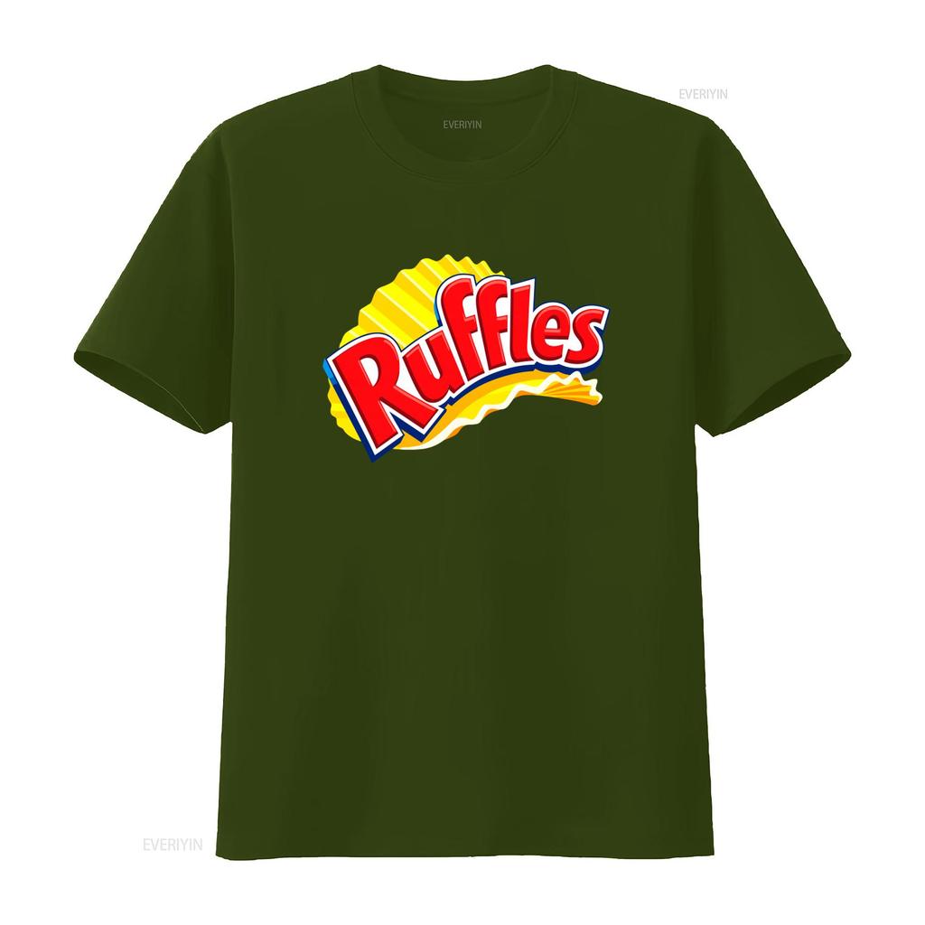 Футболка Ruffles Potato Chips Frito Lay Ретро Стиль Удобный Хлопок Идеально для Любителей Закусок винтажный Стиранный Стильный