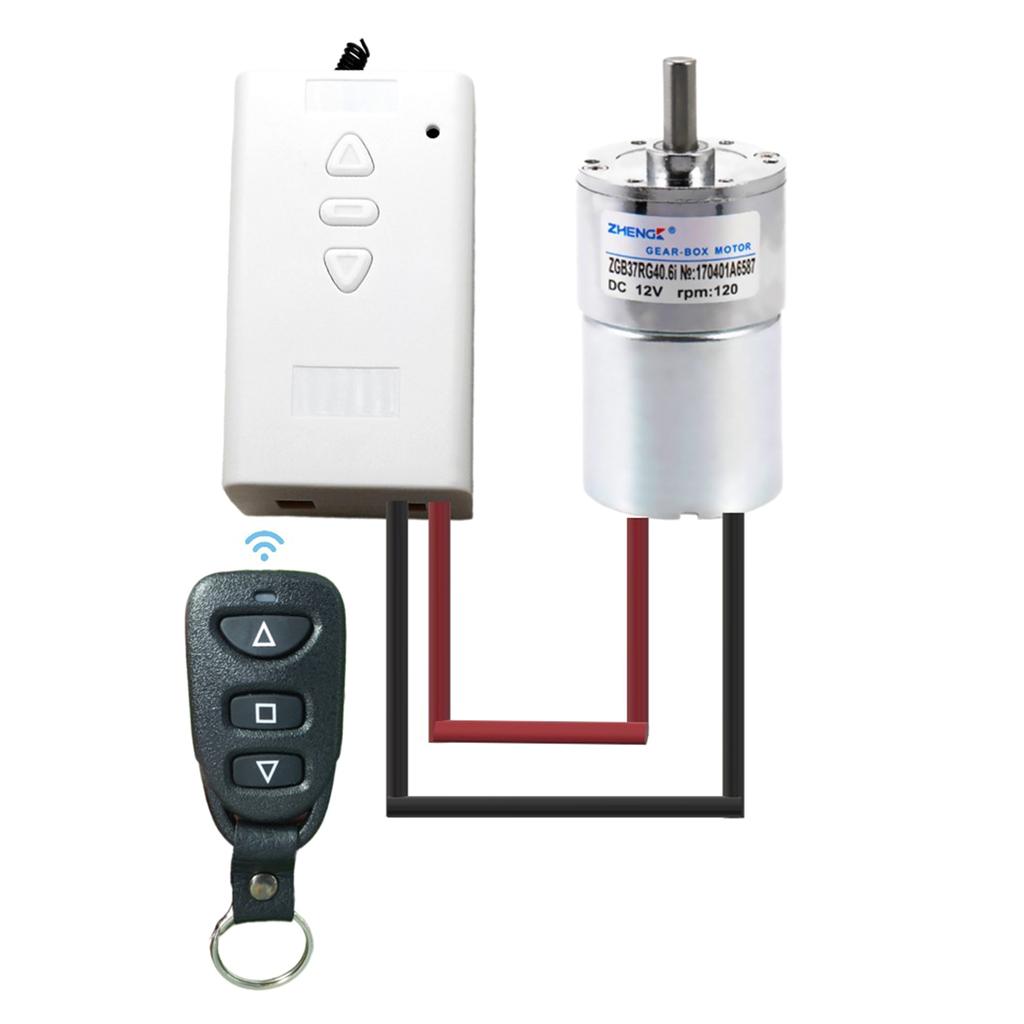 DC 12V 36V мотор ручной контроллер мотор пульт дистанционного управления переключатель вперед назад вверх вниз стоп переключатель для штор