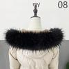 Women Neckerchief Faux Fur Collar Fluffy Collar Warm Wrap Shawl Scarves Soft Fur Scarf Winter Warm