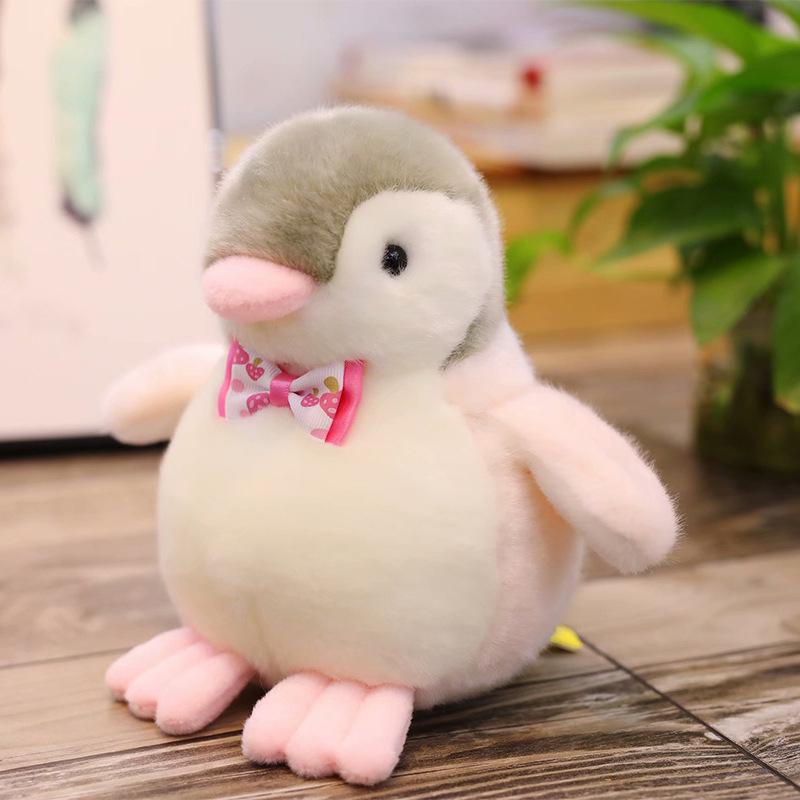 Cute Super Cute Little Penguin Doll Plush Toy Doll Mini Small Doll Birthday Gift Girl Princess Christmas Gift Holiday Congratulations Throw Pillow