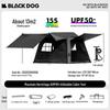 Blackdog Mountain Hermitage AIR Inflatable Cabin Tent with Canopy