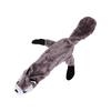 5 Pack Plush Dog Toys Skunk Raccoon Wolf Squeaky Dog Toys for Teething Soft Durable Interactive Dog Chew Toys for Puppies