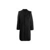 FW21 Мужская парка со скрытым передним отверстием и длинными рукавами, черная GK4584