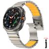 Титановый ремешок для Samsung Galaxy Watch 8 44 мм 40 мм 8 Classic 46 мм Браслет Металлический деловой ремешок для Galaxy Watch Ultra 2025