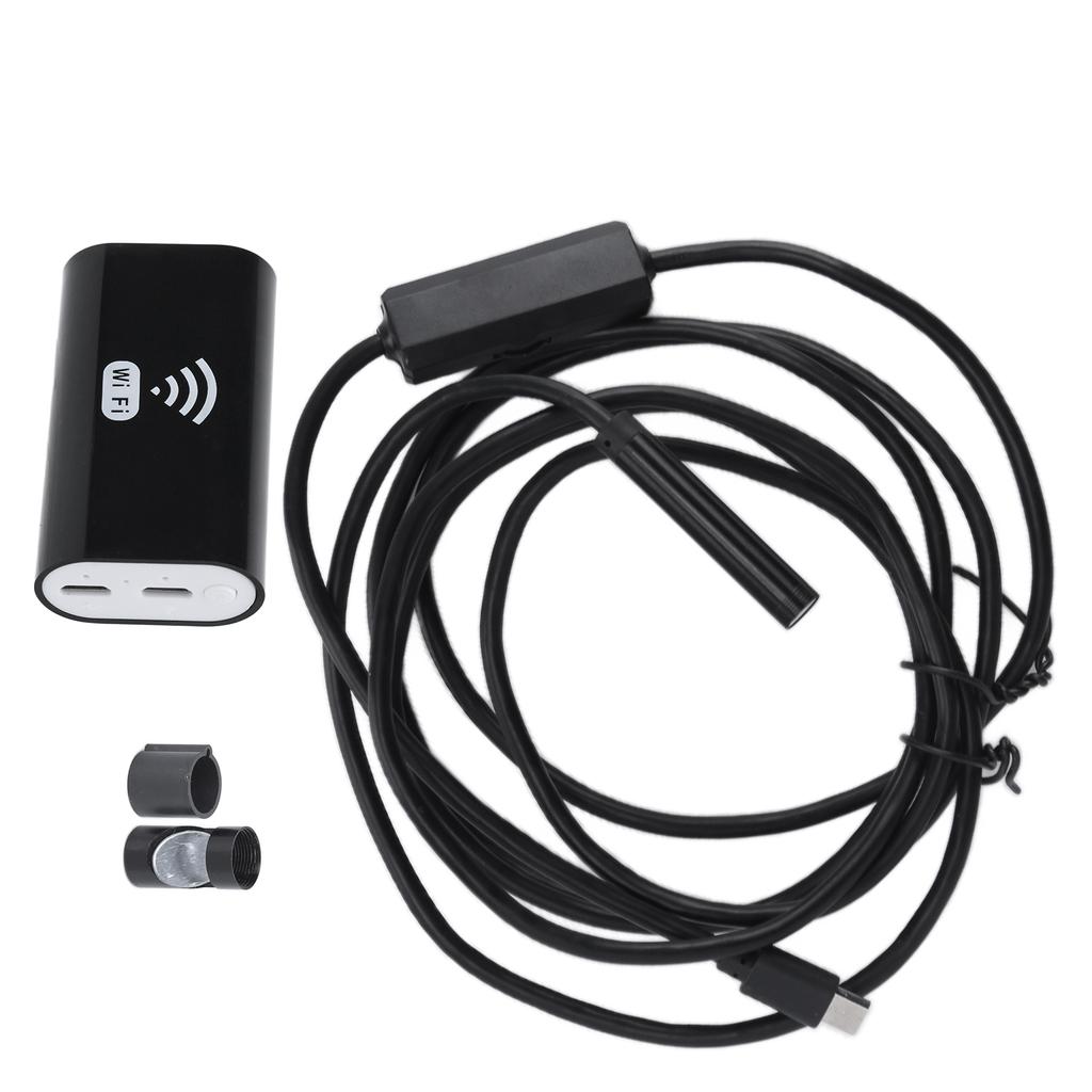 F99 8mm Industrial Endoscope Hard Wire High Definition WIFI Boroscope for Equipment Maintenance2m